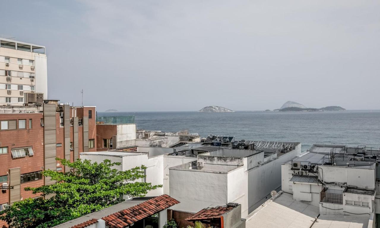 リオデジャネイロTabas - Edificio Wave Com Vista Pro Mar Em Ipanemaアパートメント エクステリア 写真