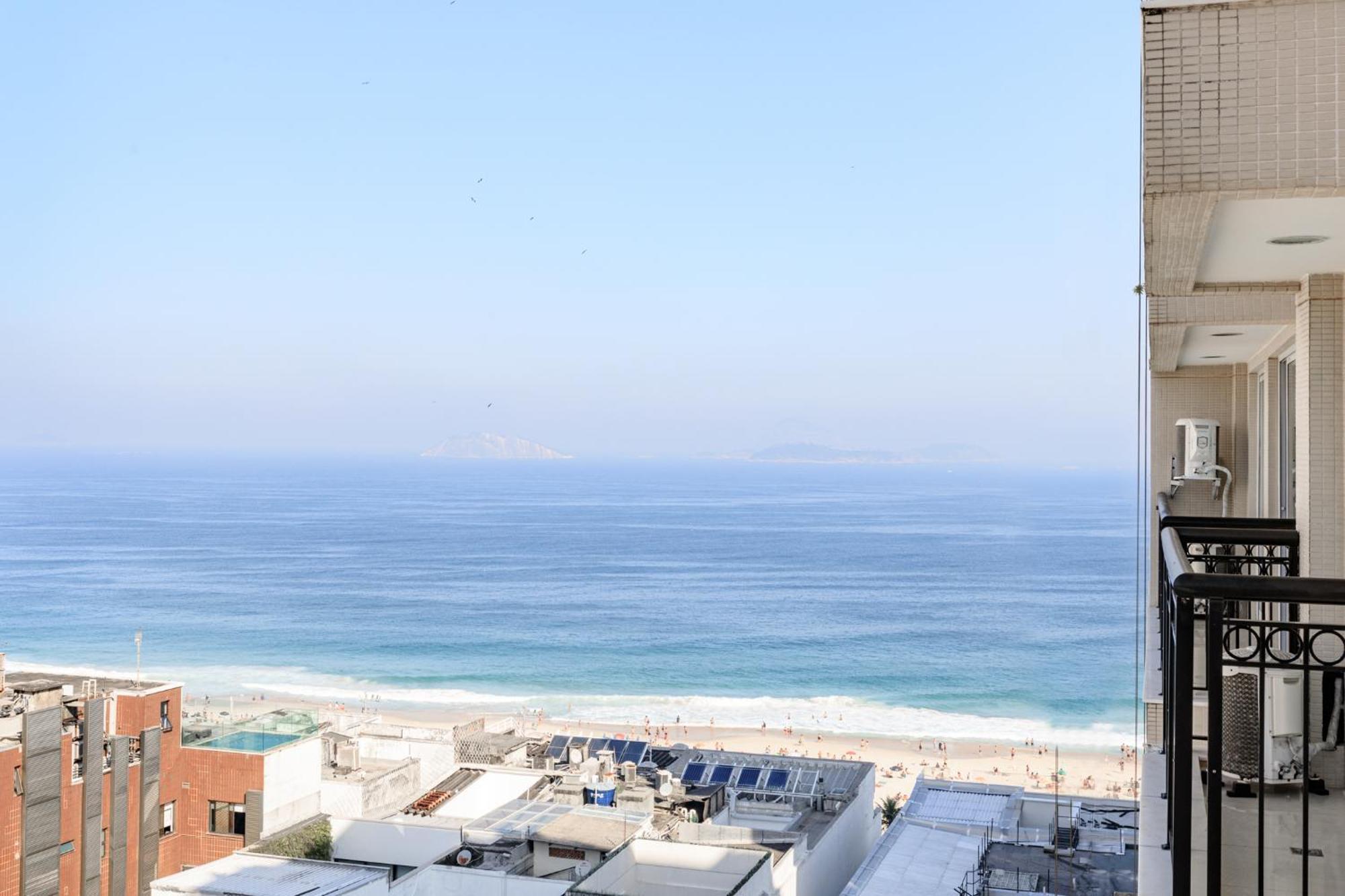 リオデジャネイロTabas - Edificio Wave Com Vista Pro Mar Em Ipanemaアパートメント エクステリア 写真
