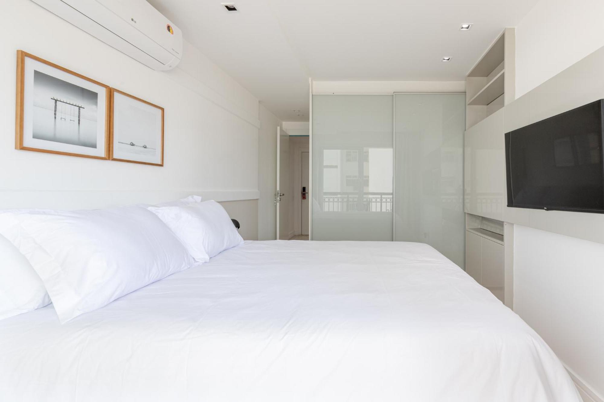 リオデジャネイロTabas - Edificio Wave Com Vista Pro Mar Em Ipanemaアパートメント エクステリア 写真